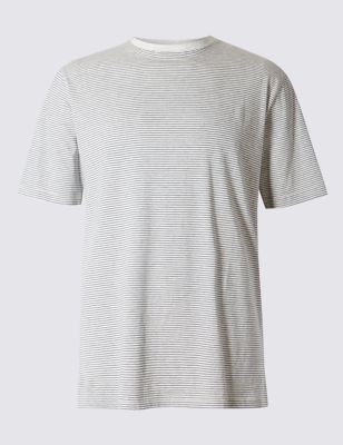 Big & Tall Pure Cotton Stay Soft T-Shirt with StayNEW&trade;